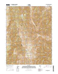 Mount Grant 2014 topographic map thumbnail