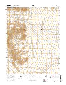 Mount Irish SE 2014 topographic map thumbnail