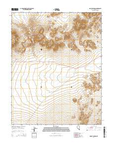 Mount Jackson 2014 topographic map thumbnail
