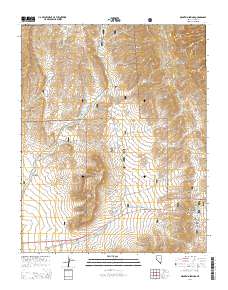 Mountain Springs 2014 topographic map thumbnail