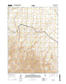 Pequop 2014 topographic map thumbnail