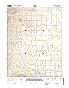 Moorman Spring NW 2014 topographic map thumbnail