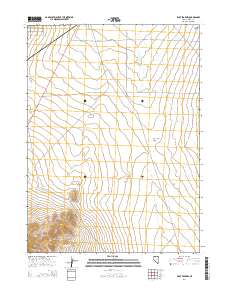 Pilot Peak NW 2014 topographic map thumbnail