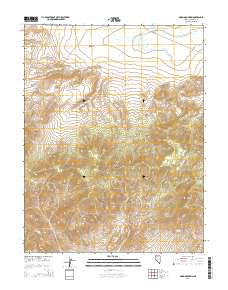 Moho Mountain 2014 topographic map thumbnail