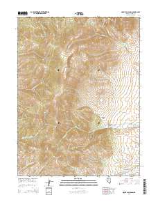 Mount Callaghan 2015 topographic map thumbnail