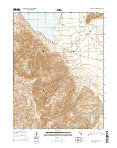 Pah Rah Mountain 2014 topographic map thumbnail