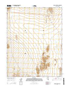 Pahroc Summit Pass 2014 topographic map thumbnail