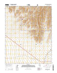 Lost Cabin Spring 2014 topographic map thumbnail