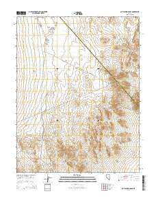 Outlaw Springs SE 2014 topographic map thumbnail