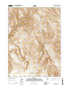 Lost Creek Pass 2015 topographic map thumbnail