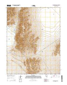 Paymaster Ridge 2014 topographic map thumbnail