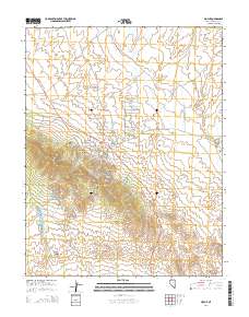 Pioche 2014 topographic map thumbnail