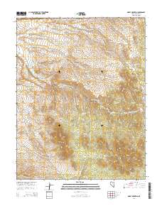 Mosey Mountain 2014 topographic map thumbnail