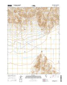 Mount Moses SE 2014 topographic map thumbnail
