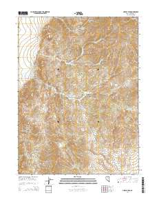 Needle Peak 2014 topographic map thumbnail