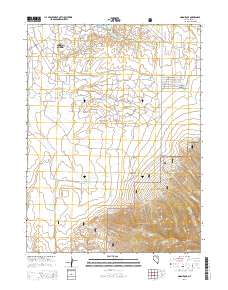 Noon Rock 2014 topographic map thumbnail