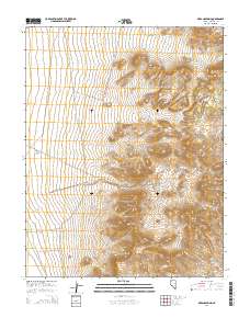 Oreana Spring 2014 topographic map thumbnail