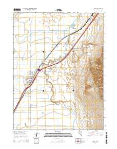 Lovelock 2014 topographic map thumbnail