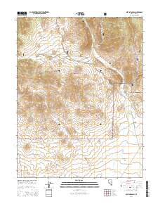 Peavine Ranch 2014 topographic map thumbnail