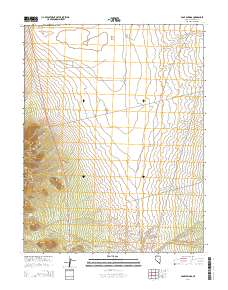 Pony Springs 2014 topographic map thumbnail
