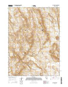Nut Mountain 2015 topographic map thumbnail