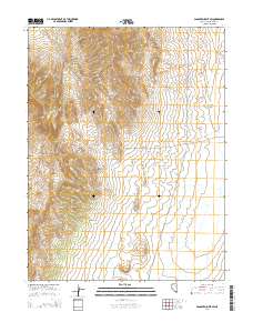 Pancake Summit SW 2014 topographic map thumbnail