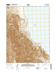 Pyramid SW 2014 topographic map thumbnail