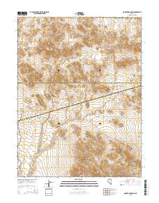 Quartz Mountain 2015 topographic map thumbnail