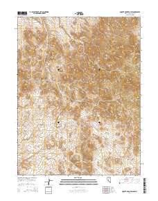 Quartz Mountain NW 2014 topographic map thumbnail