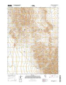 Panther Canyon 2014 topographic map thumbnail