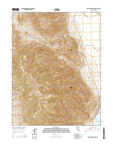 Reese River Canyon 2014 topographic map thumbnail