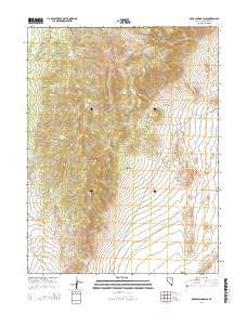 Rock Springs Pass 2014 topographic map thumbnail