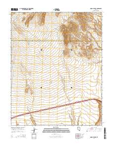 Moapa Peak SE 2014 topographic map thumbnail