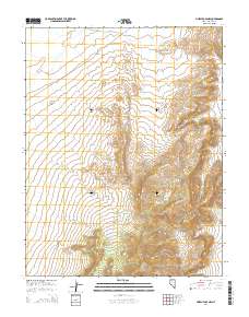 Murphy Gap NW 2014 topographic map thumbnail