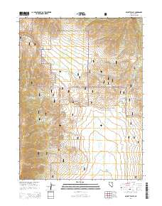 Secret Valley 2014 topographic map thumbnail