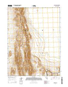 Sand Pass 2014 topographic map thumbnail