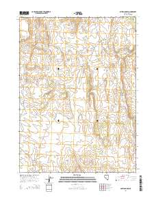 Mustang Draw 2014 topographic map thumbnail