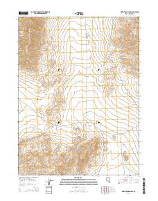 Seven Troughs NW 2014 topographic map thumbnail