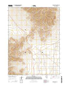 Paradise Well 2015 topographic map thumbnail