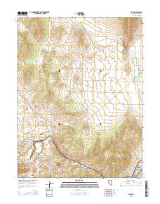 Ruth 2014 topographic map thumbnail