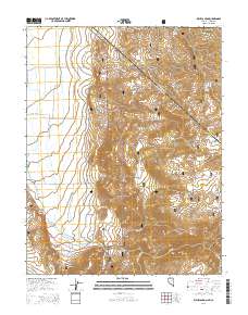 Risue Canyon 2014 topographic map thumbnail