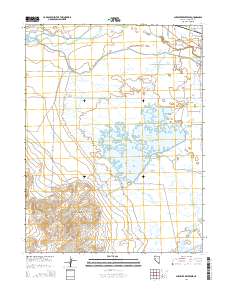 Sheckler Reservoir 2014 topographic map thumbnail