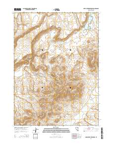 Sheep Creek Reservoir 2014 topographic map thumbnail