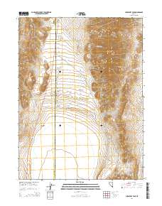 Purgatory Peak 2014 topographic map thumbnail