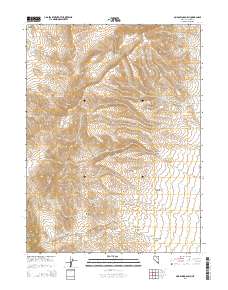 Mud Spring Gulch 2014 topographic map thumbnail