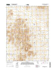 Poker Brown Gap 2014 topographic map thumbnail