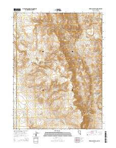Red Rock Canyon 2014 topographic map thumbnail