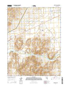Misfits Flat 2014 topographic map thumbnail