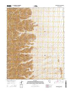 Mule Deer Ridge NE 2015 topographic map thumbnail