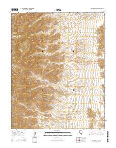 Mule Deer Ridge SE 2015 topographic map thumbnail